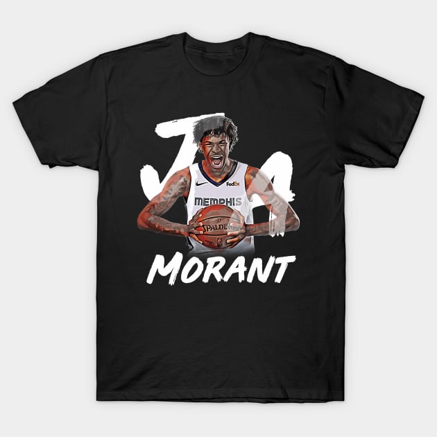 Ja Morant T-Shirt by edbertguinto